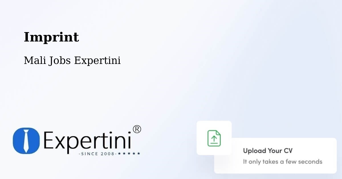 Imprint – Kati - Mali Jobs Expertini